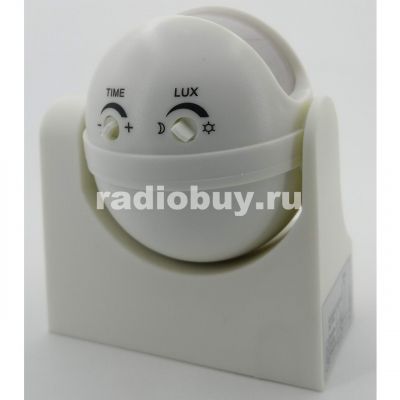 Датчик движения IEK ДД-009, 1100W, 180°, 12м, IP44, белый