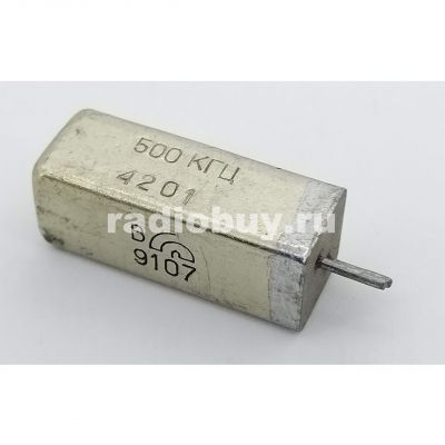 Кварц РГ-02 500Кгц, металл