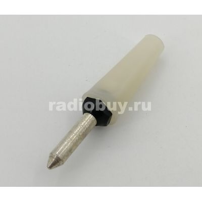 Штекер приборный Ш4.0, белый
