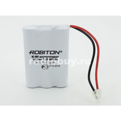 Аккумулятор для радиотелефонов ROBITON DECT T-207, 600mAh, 3,6V