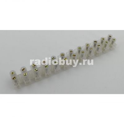 Колодка клеммная PA12-6A-6мм U-type 6 мм² 6А