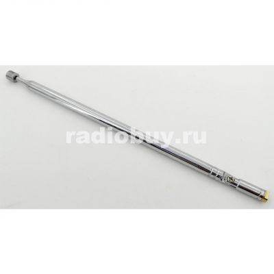 Антенна телескопическая AST- 11, 160-655мм, D=6мм, S6