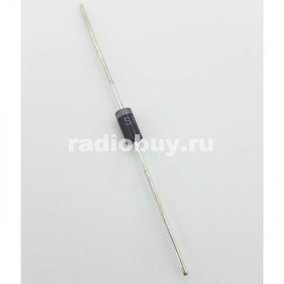 Диод Шоттки SR206 (SR260), 2A, 60V, DO-15