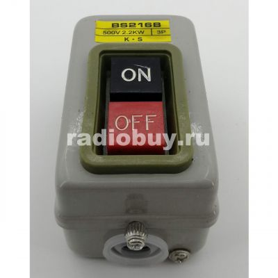 Выключатель BS216B 3P 500V 2.2KW