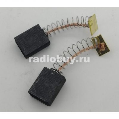 Электроугольная щетка 5x11x13,5, пружина-пятак, для Интерскол ДУ-1000W, 2шт