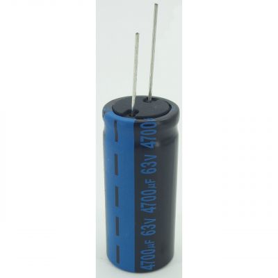 4700mf x 63V, (22x50), 105°, Jamicon TK