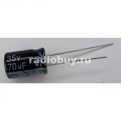 470mf x 35V, (10x15), 105°, Elzet